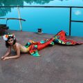 Mermaid tail Jungle Flow