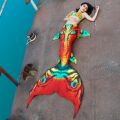 Mermaid tail Jungle Flow M