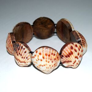 Shell bracelett leopard